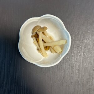 レンジで簡単☆我が家の塩きのこ